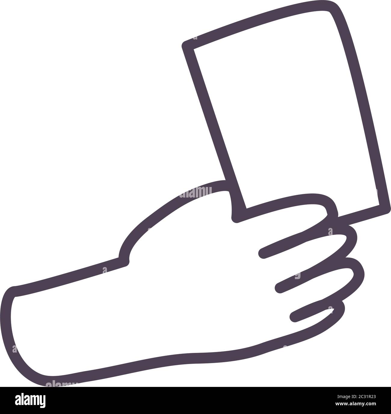 Football Referee Card Hand High Resolution Stock Photography and Regarding Football Referee Game Card Template