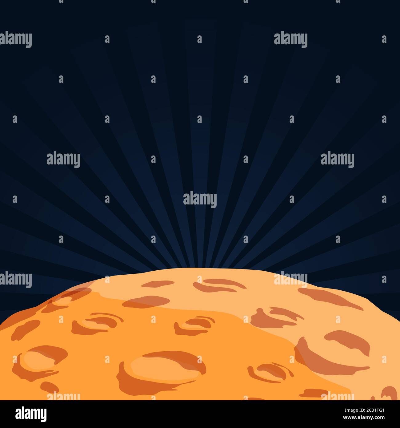 Surface of the planet Stock Vector Image & Art - Alamy