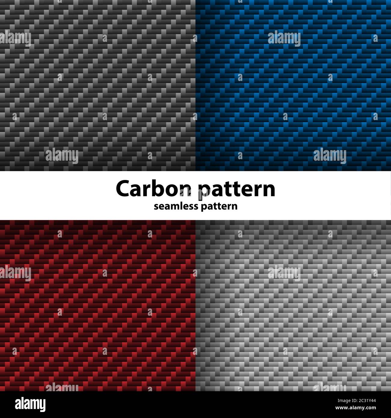 Carbon fiber seamless pattern, vector illustration Stock Vector Image