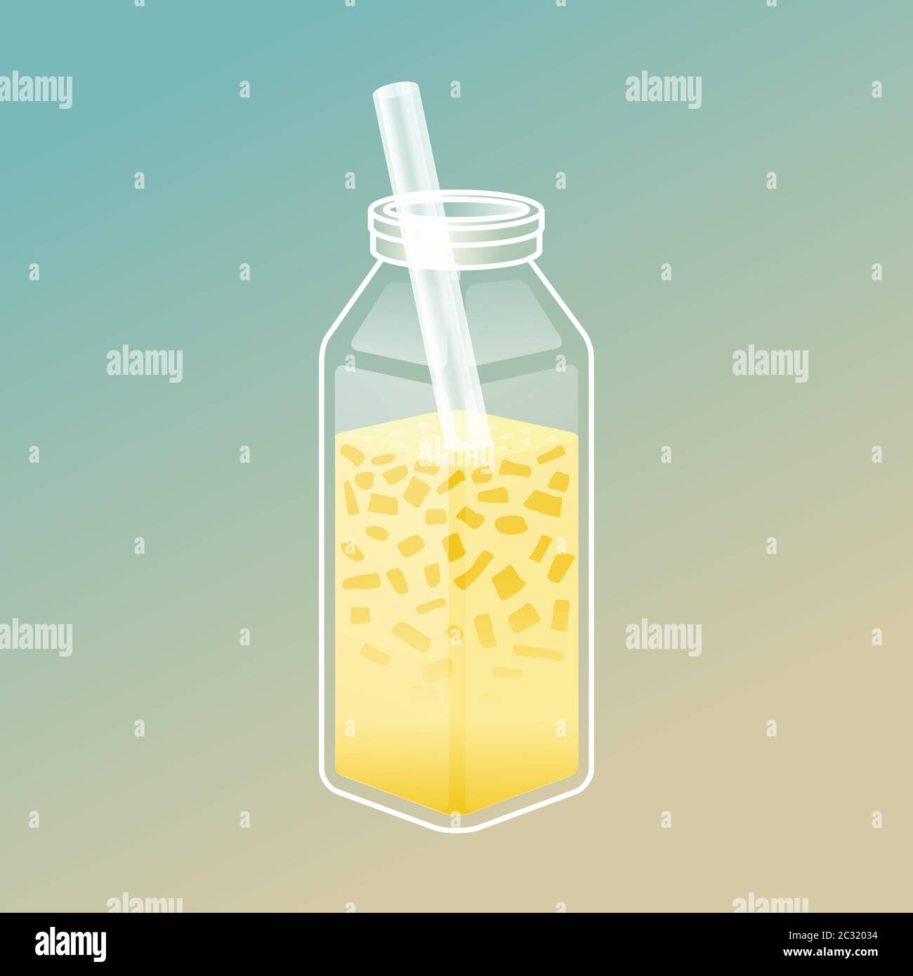Download Bubble Tea Illustration With Delicious Tapioca And Jelly Boba Tea Illustration Design Milk Tea Ads And Logo Template Stock Vector Image Art Alamy