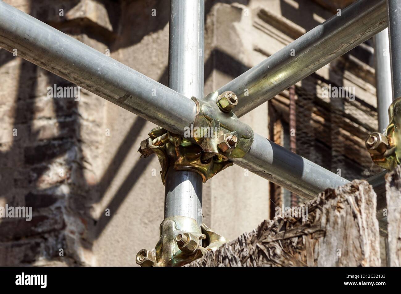 Scaffolding pipe clamp and parts, An important part of building
