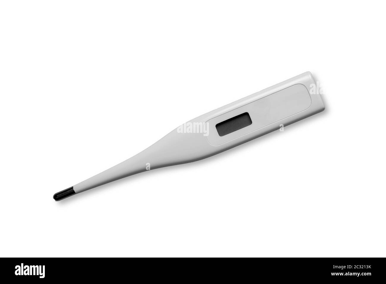 Digital thermometer for measuring the temperature of the human body on