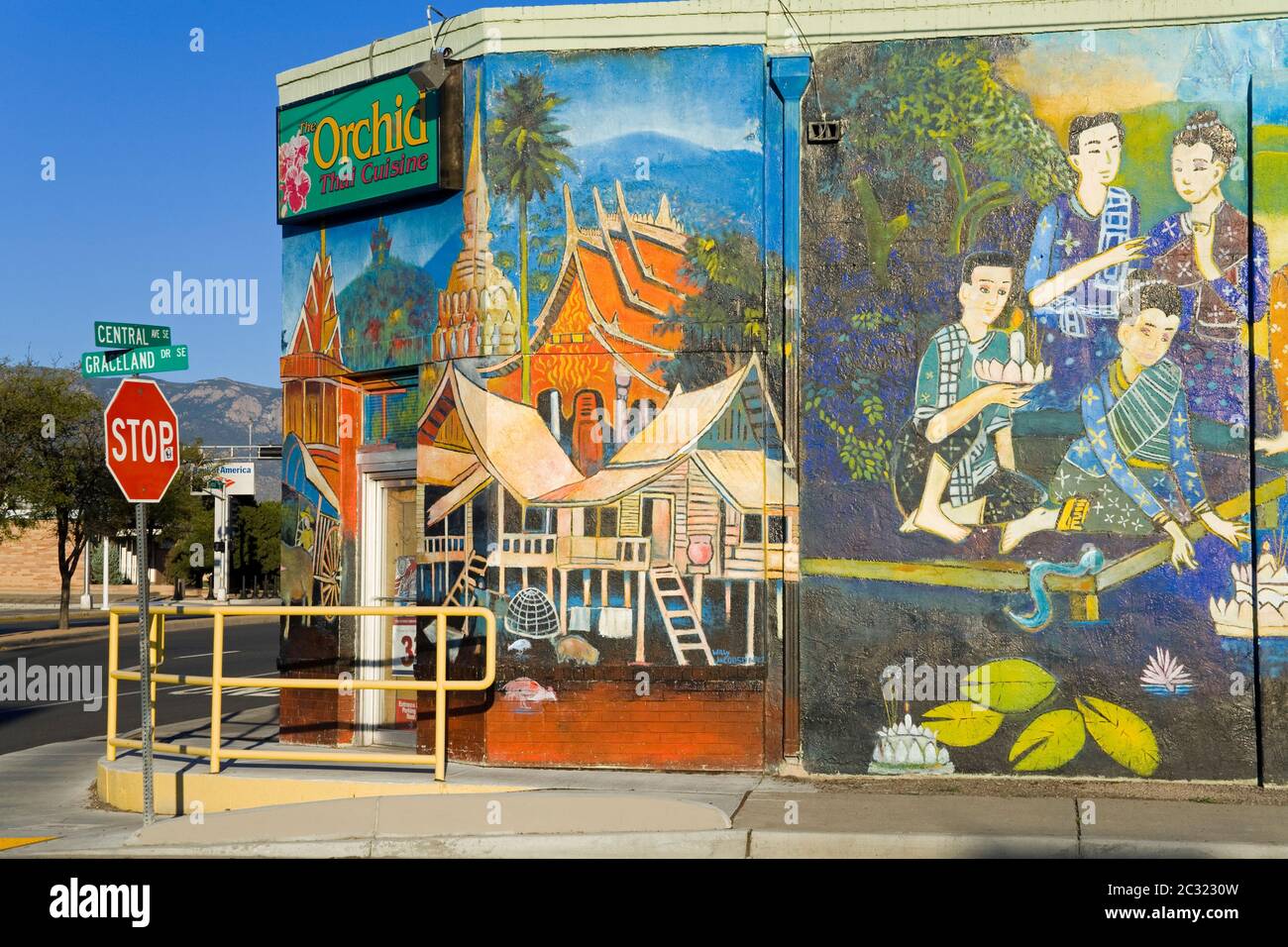 Thai Orchid Restaurant High Resolution Stock Photography And Images Alamy