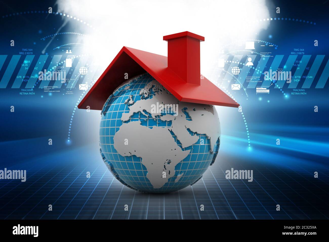 Global real estate concept Stock Photo Alamy
