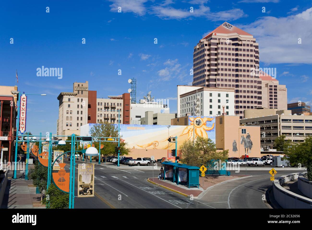 Albuquerque skyline hires stock photography and images Alamy