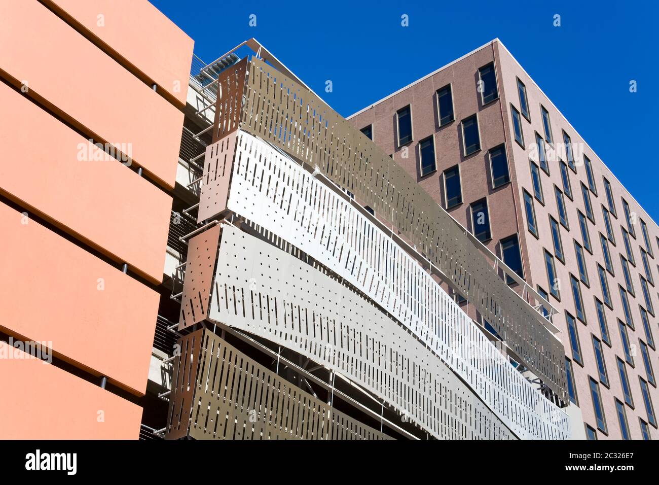 Parking Garage on 5th Street,Albuquerque,New Mexico,USA Stock Photo - Alamy