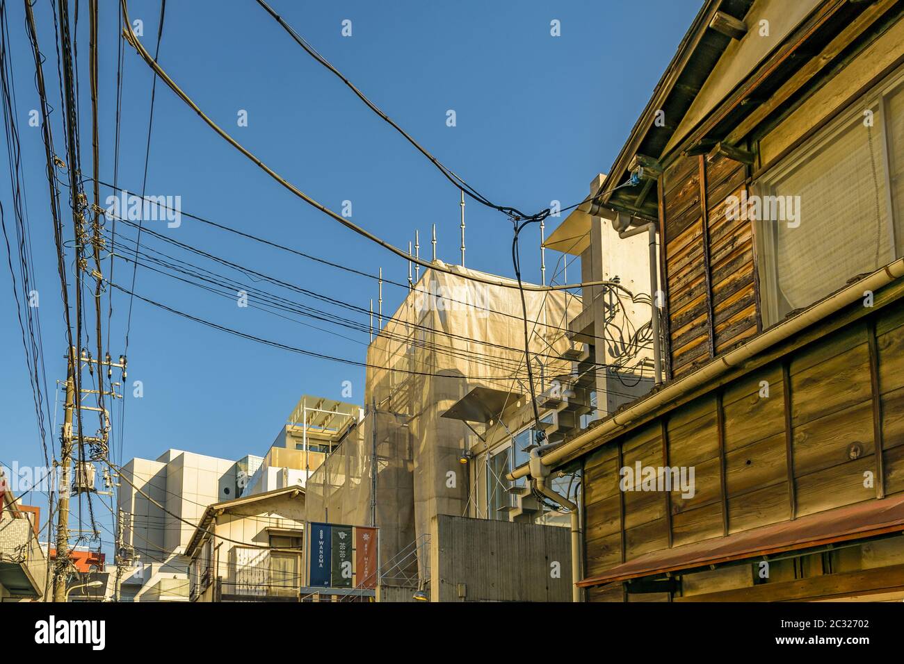 Buildings at Omote-Sando Area, Shibuya District, Tokyo, Japan Stock Photo