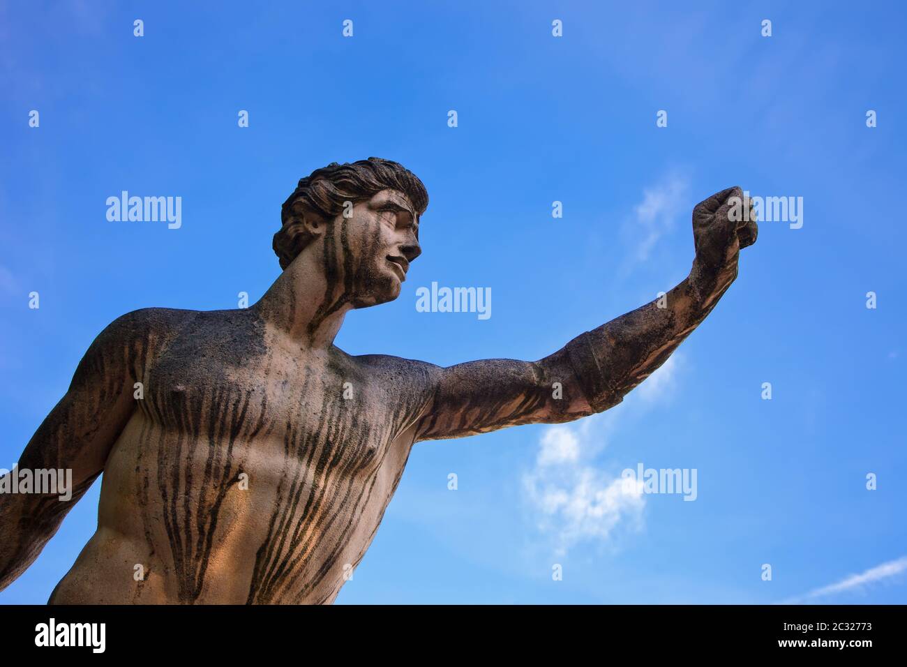 Statue in Mirabell garden, Salzburg Stock Photo