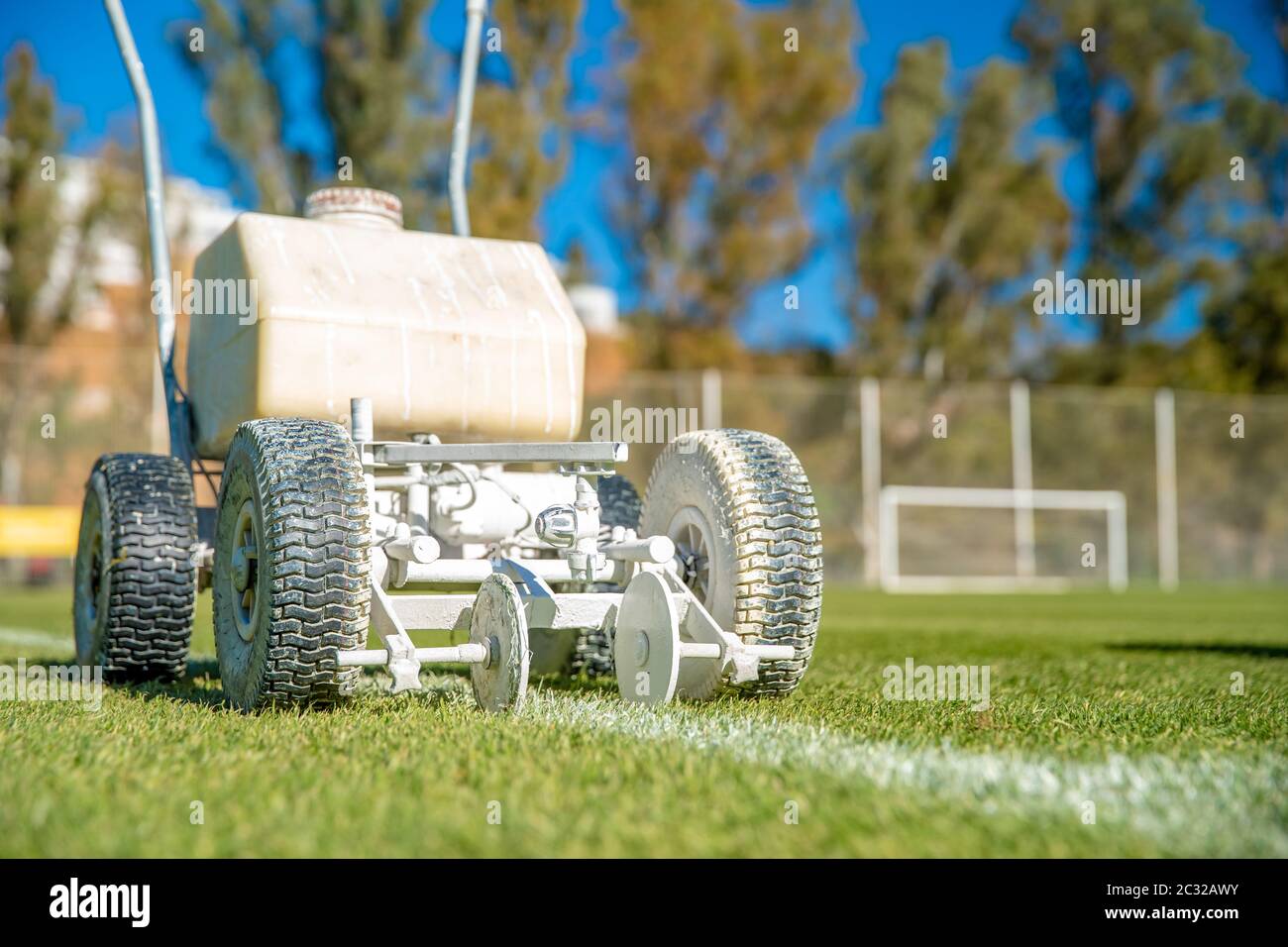 Football Field Grass Paint