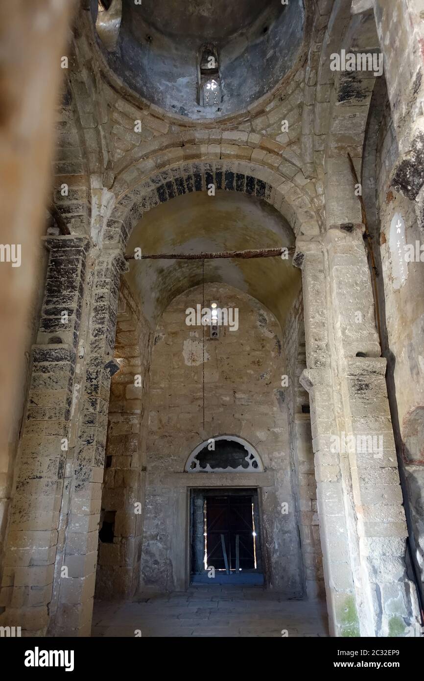 former Panaghia Kanakarya monastery church Stock Photo