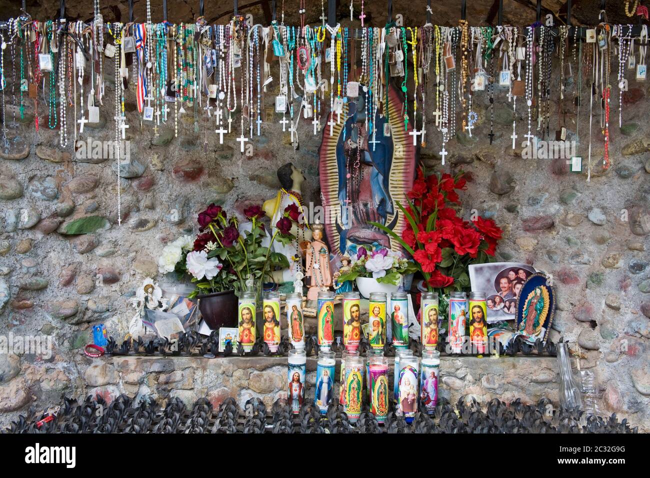 Shrine in Santuario De Chimayo,New Mexico,USA Stock Photo Alamy