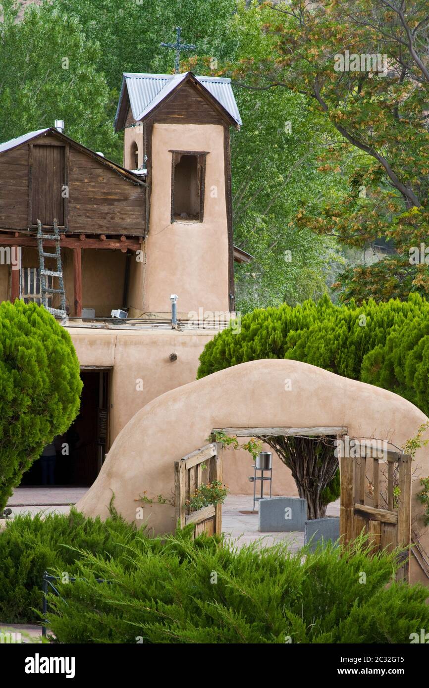 Santuario De Chimayo,New Mexico,USA Stock Photo Alamy