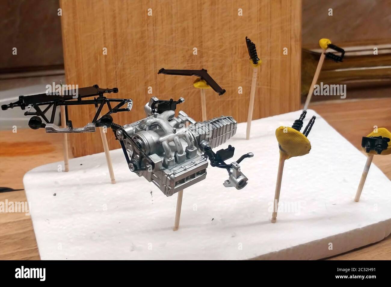 Toothpicks model hi-res stock photography and images - Alamy