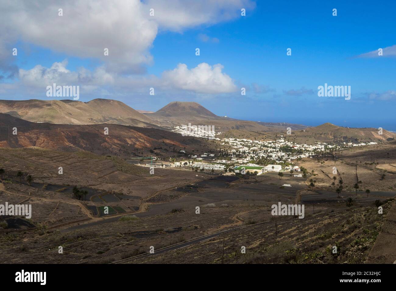 Spain - Canary Islands, Tahiche on Lanzarote - Hometown of Cesar Manrique Stock Photo