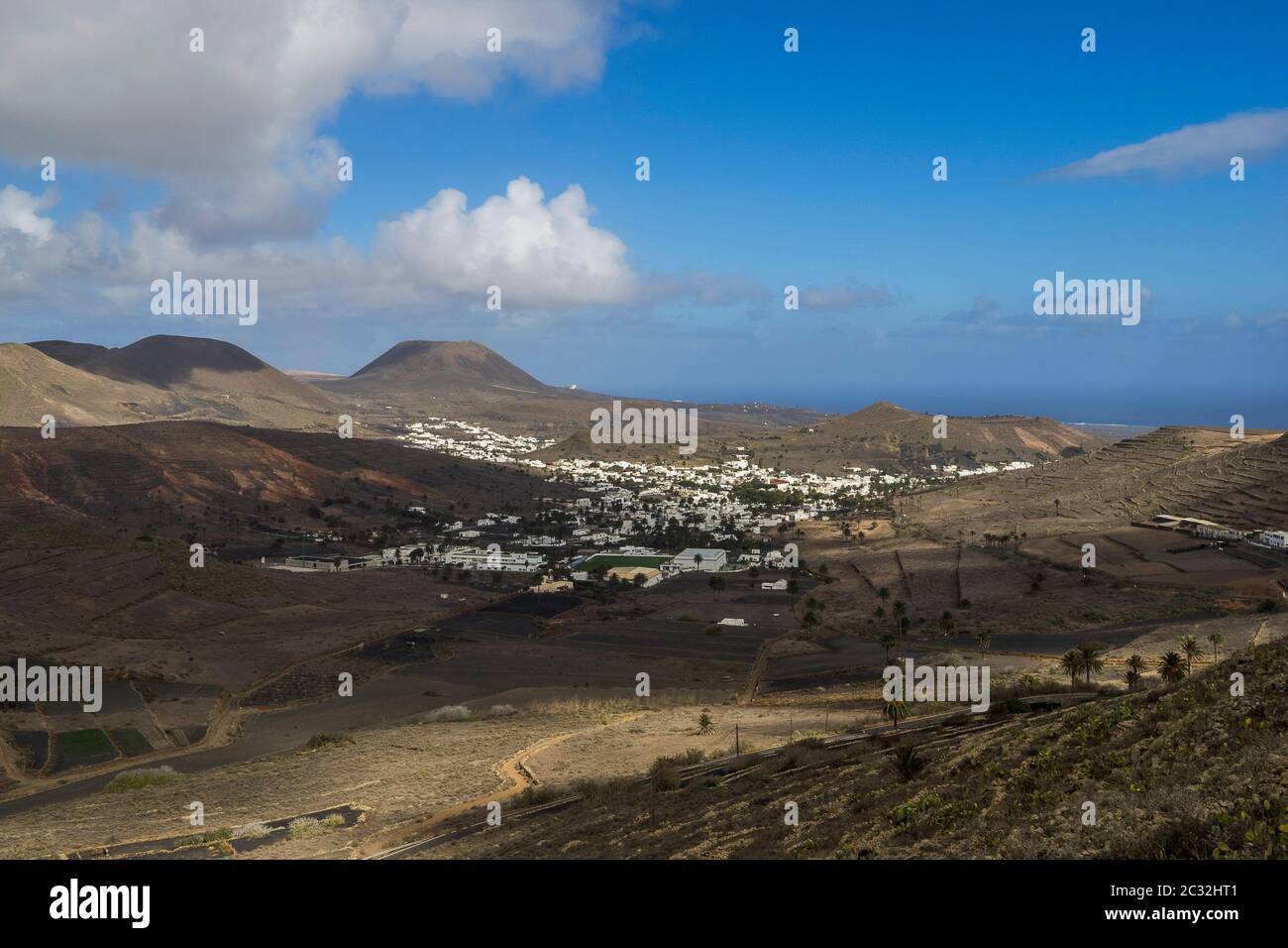 Spain - Canary Islands, Tahiche on Lanzarote - Hometown of Cesar Manrique Stock Photo