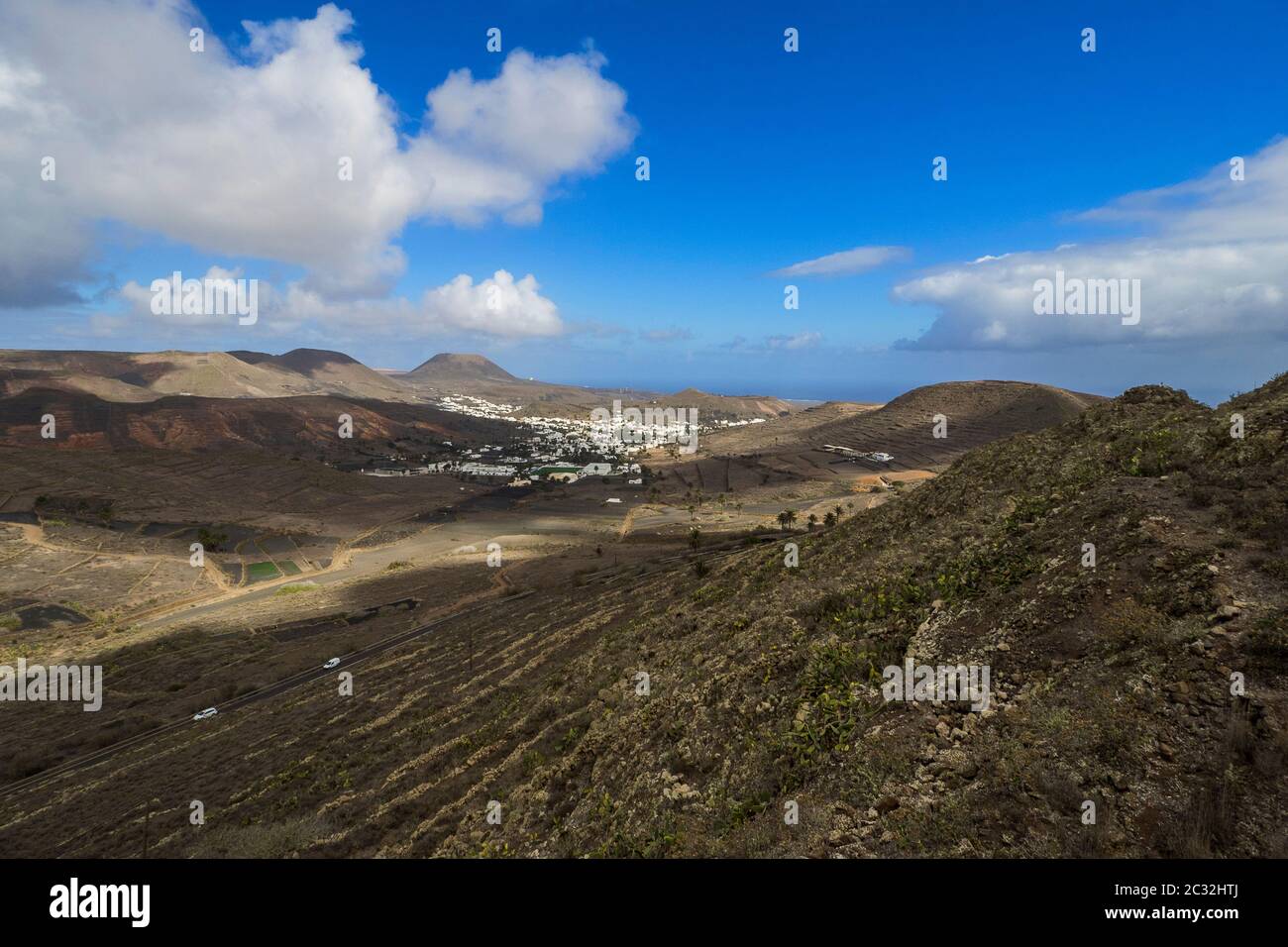 Spain - Canary Islands, Tahiche on Lanzarote - Hometown of Cesar Manrique Stock Photo