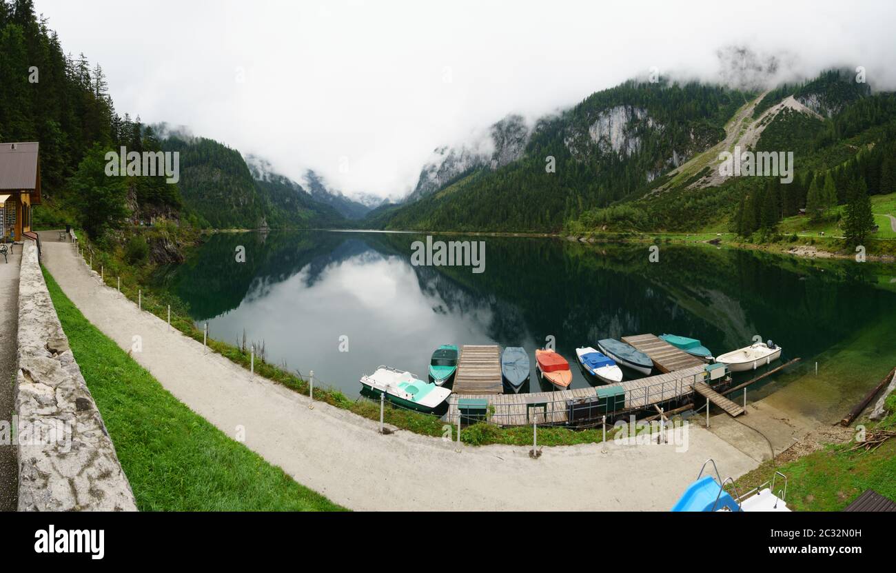 Gosau Lake in Austria Stock Photo - Alamy