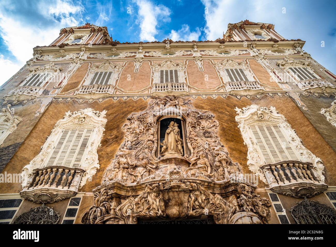 The National Museum of Ceramics and Decorative Arts Gonzalez Marti in Valencia, Spain. Stock Photo