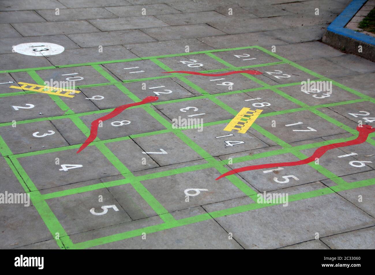 Numbers game floor ground hires stock photography and images Alamy