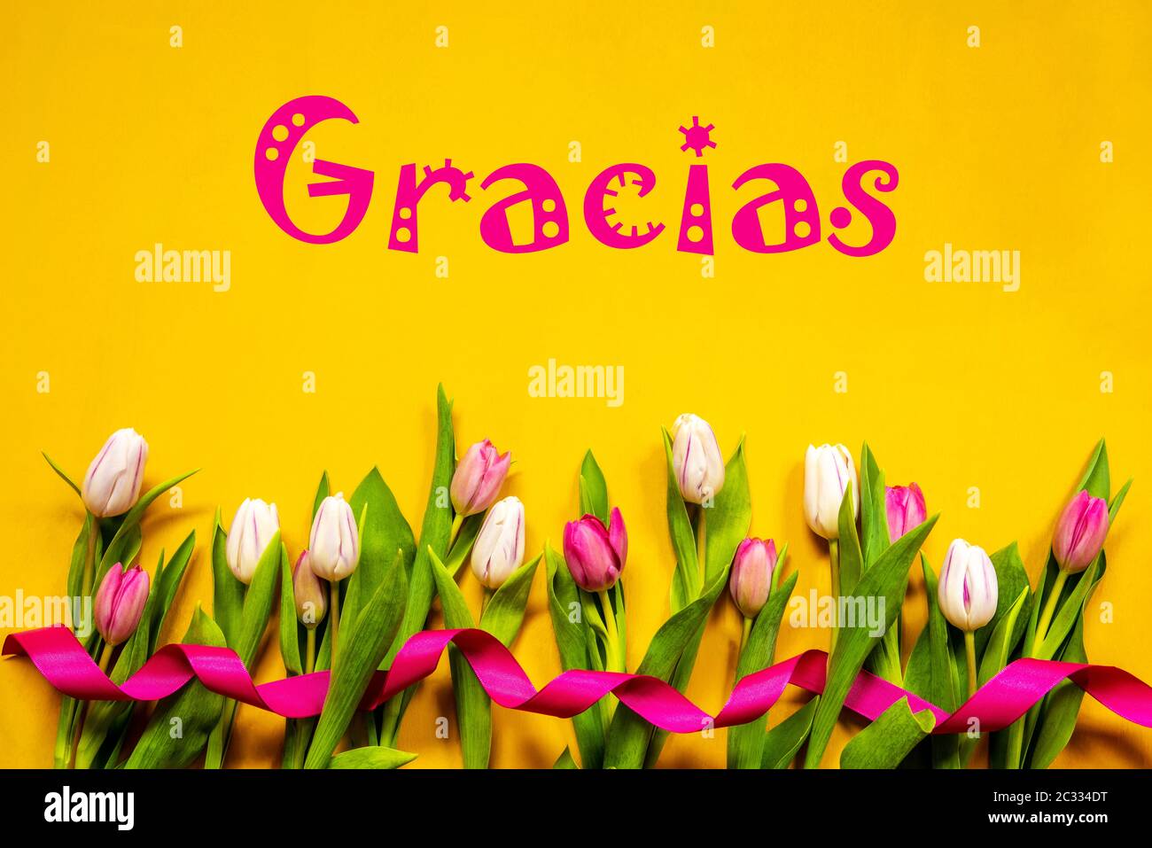 Spanish Thank You Card High Resolution Stock Photography And Images Alamy