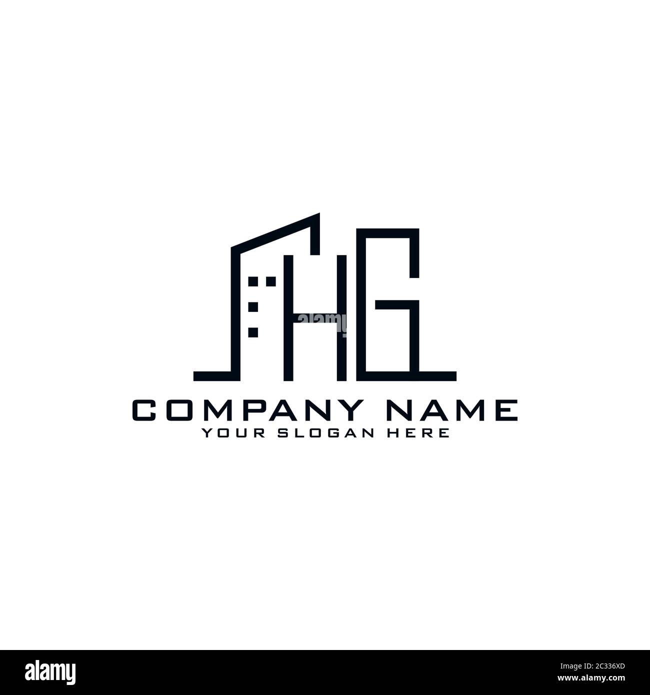Hg initial logo hi-res stock photography and images - Alamy
