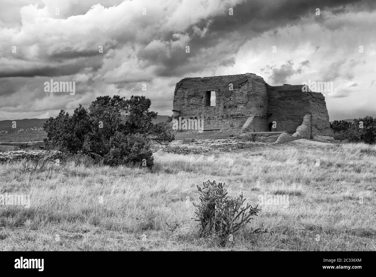 Pecos National Historical Park, Santa Fe, New Mexico, USA Stock Photo