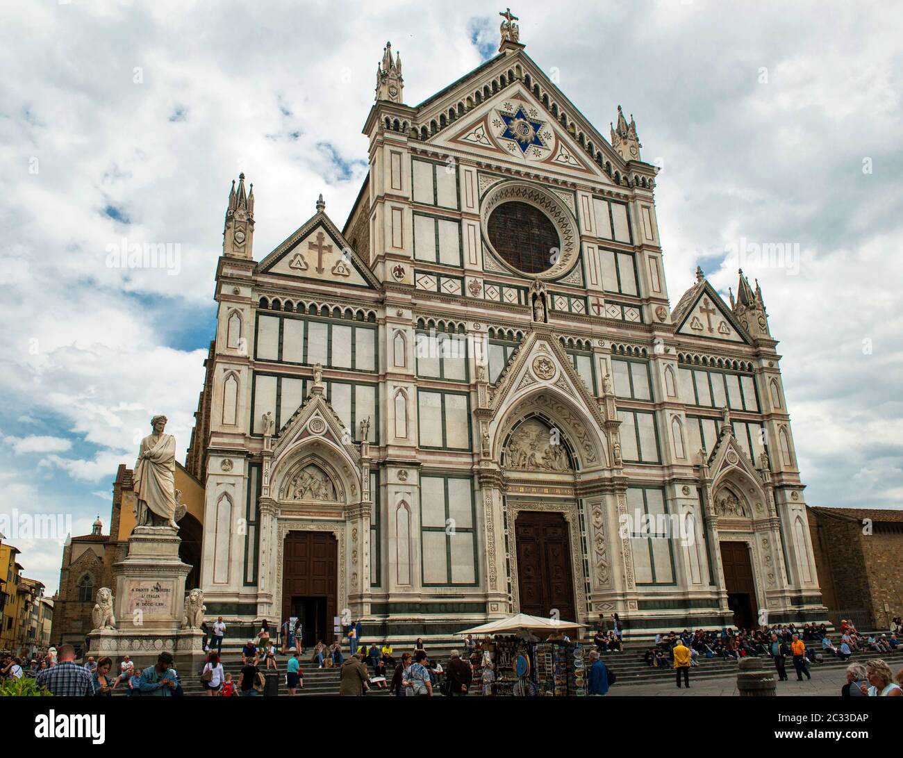 Basilica of Santa Croce, Florence, Tuscany, Italy; Basilica di Santa