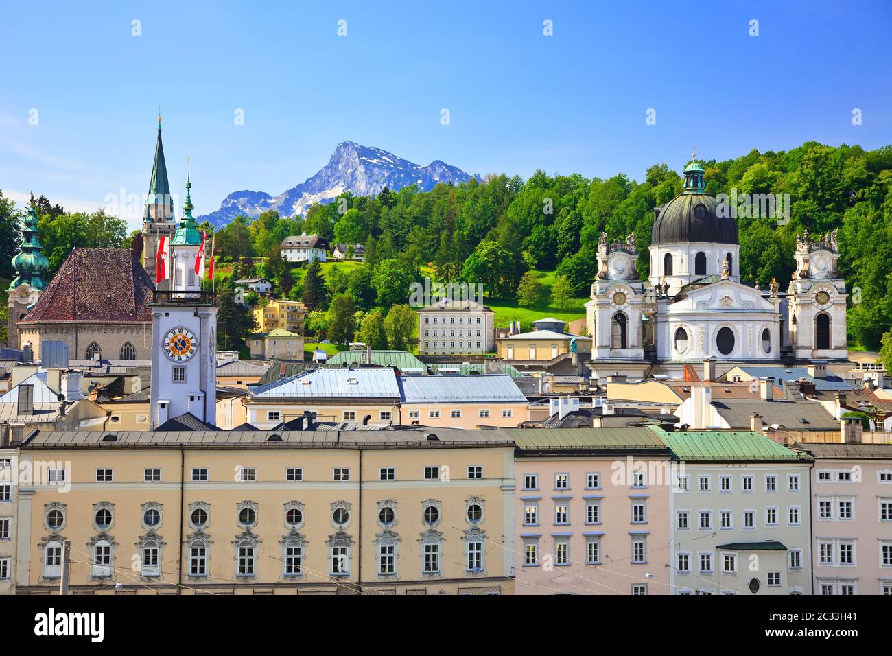 Old town Salzburg, Austria Stock Photo - Alamy