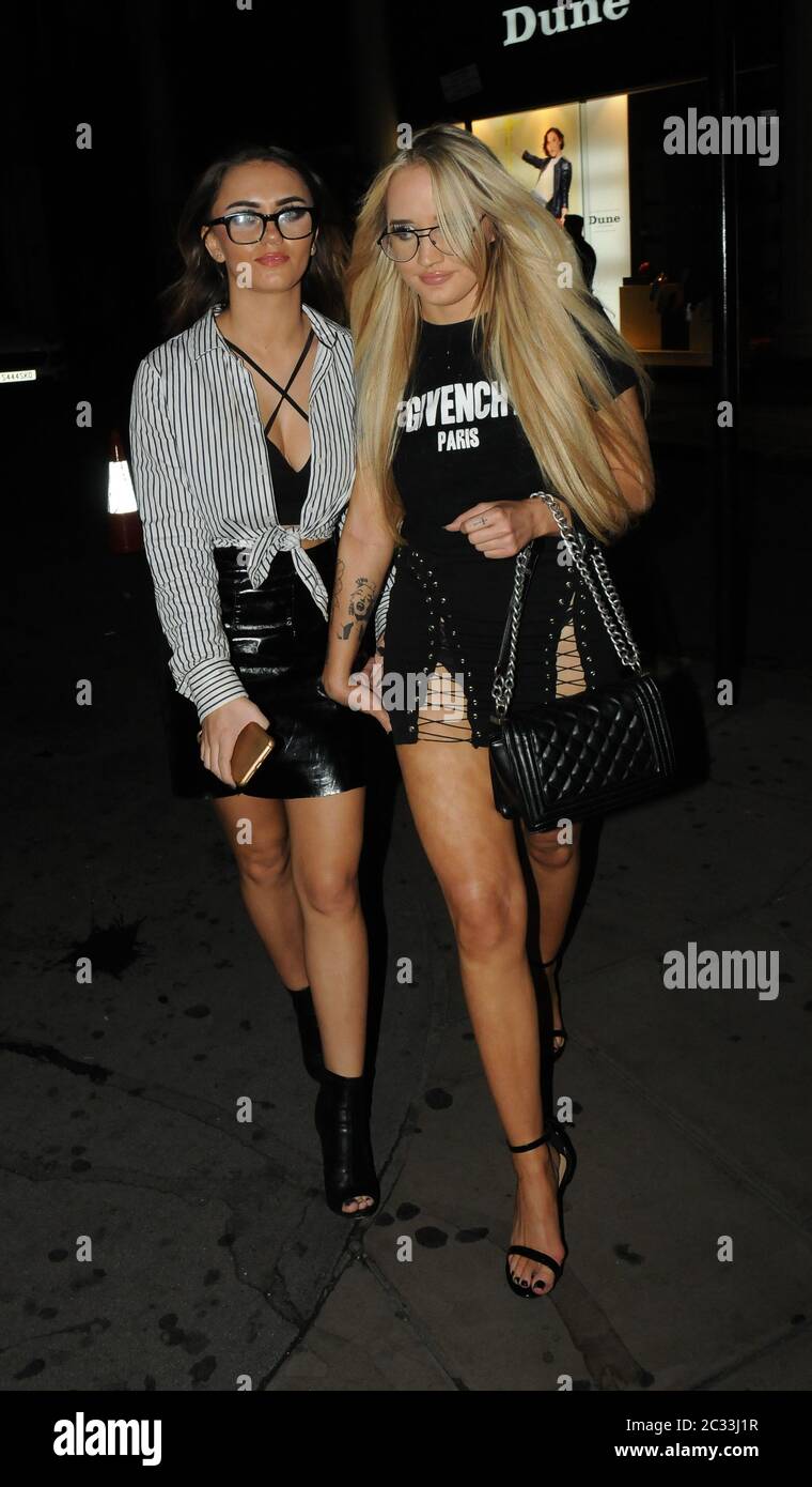 Leonie McSorley and Girlfriend Petal Libertine Nightclub , London Stock