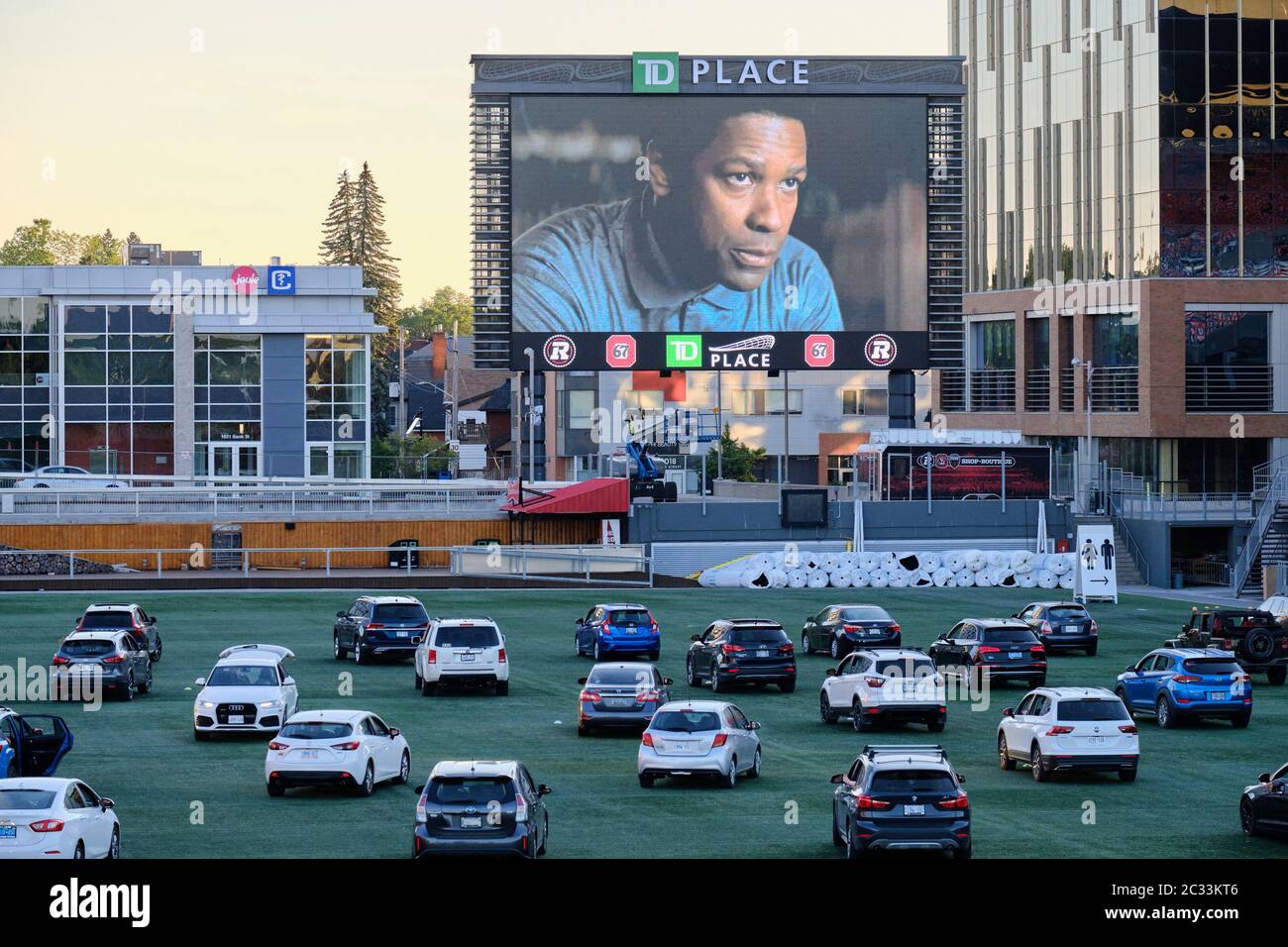 Td place stadium hires stock photography and images Alamy