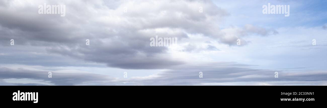 Overcast sky background with clouds Stock Photo - Alamy