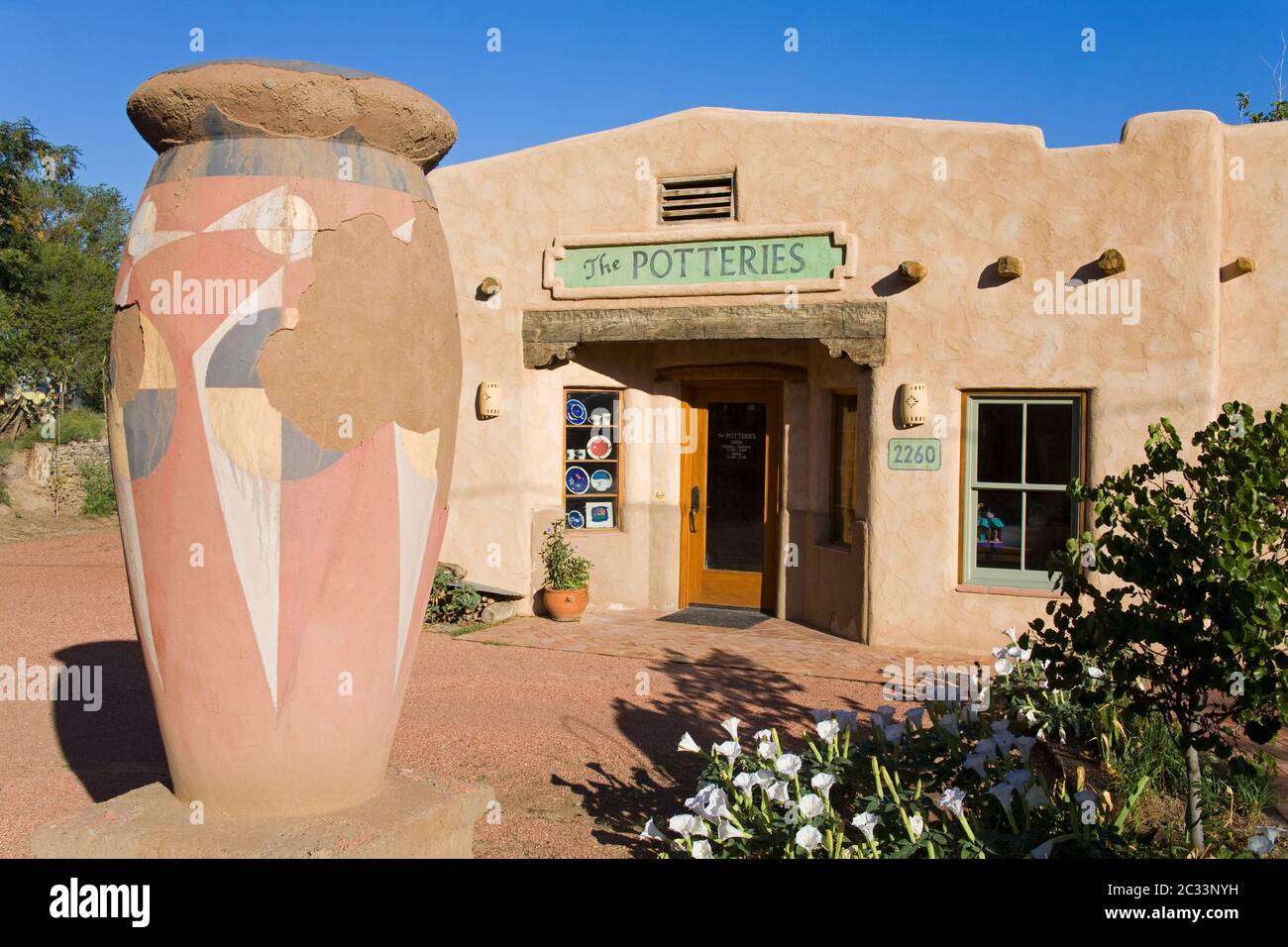 Pottery store in Old Mesilla village, Las Cruces,New Mexico,USA Stock Photo Alamy