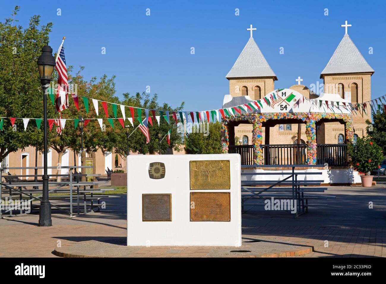 Basilica of Saint Albino in Old Mesilla village,Las Cruces,New Mexico,USA Stock Photo Alamy