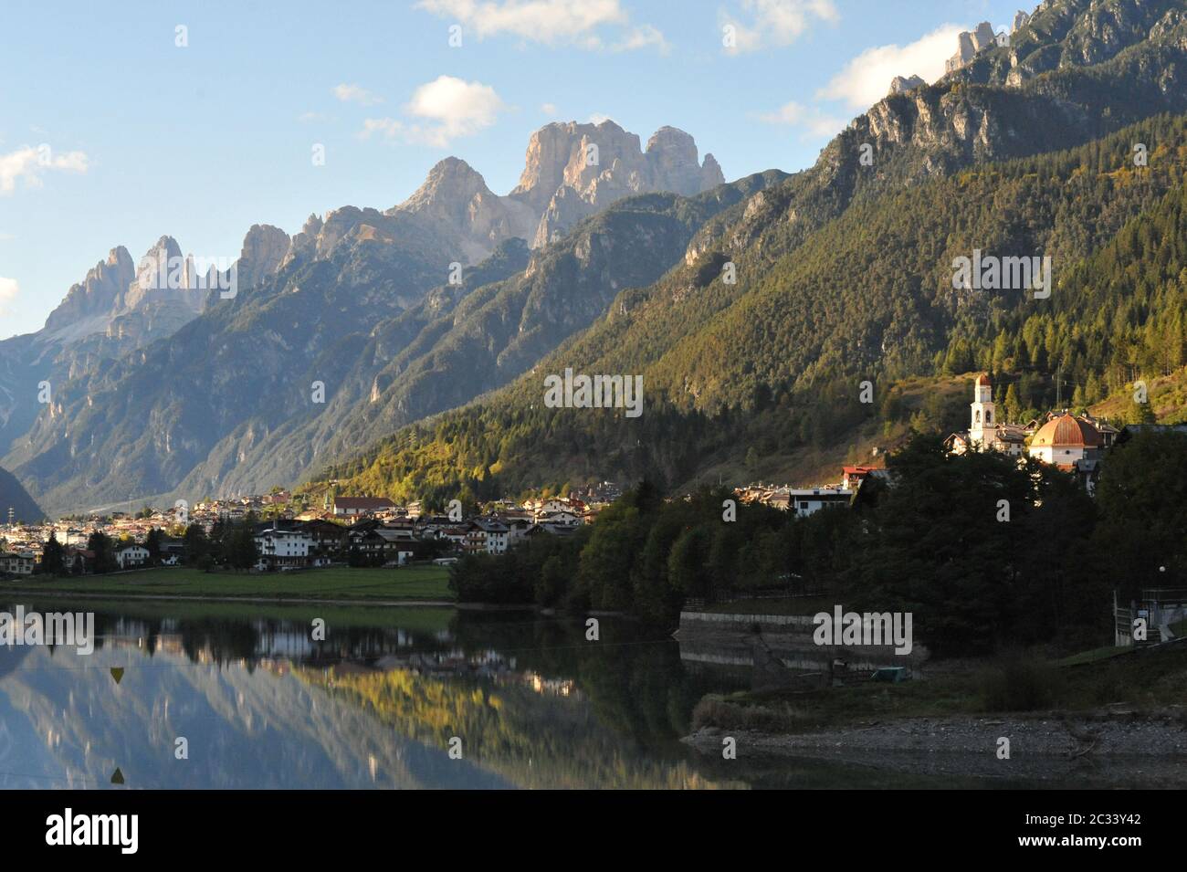 Lago di Santa Caterina in Italy Stock Photo