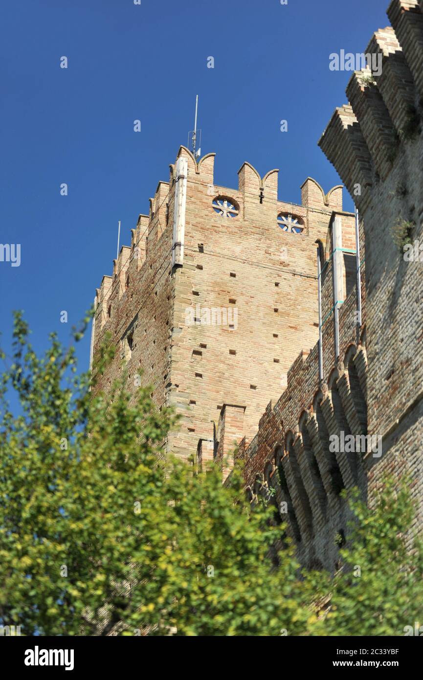Castello della Rancia in Italy Stock Photo