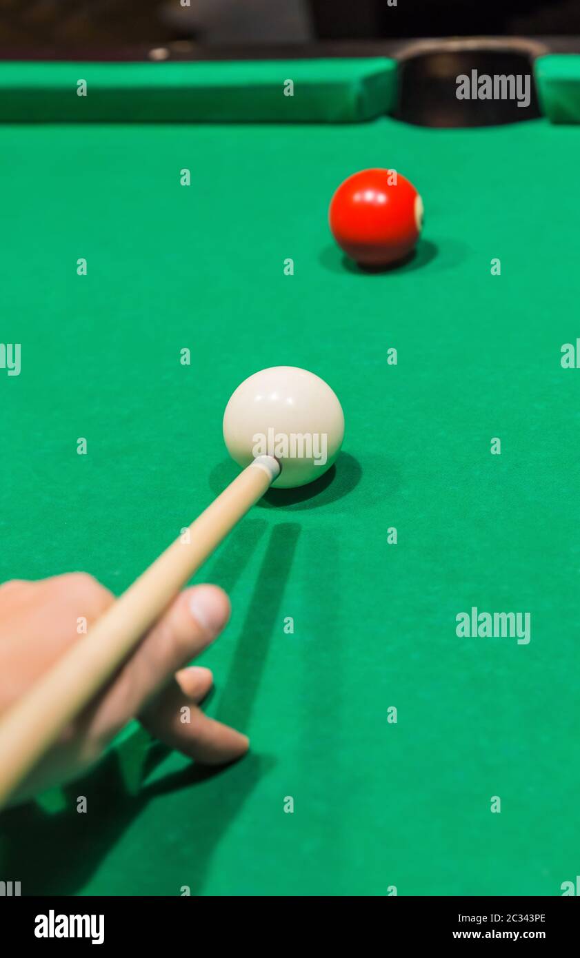billiard ball display rack on Pool Table Balls Break High Resolution Stock Photography And Images Alamy