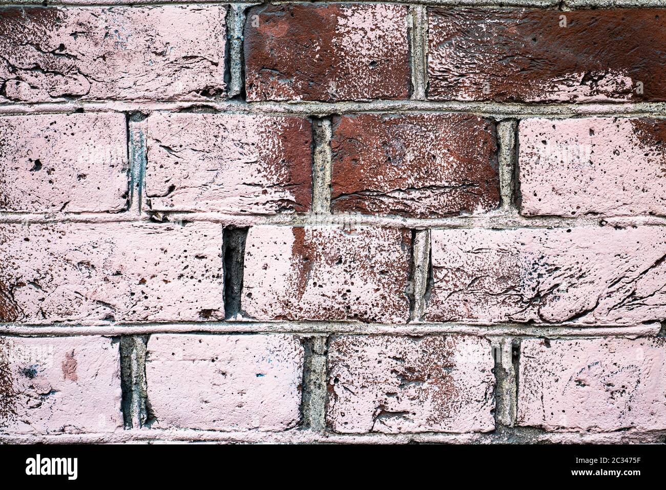 Old grunge brick wall. Nice vintage background. Stock Photo