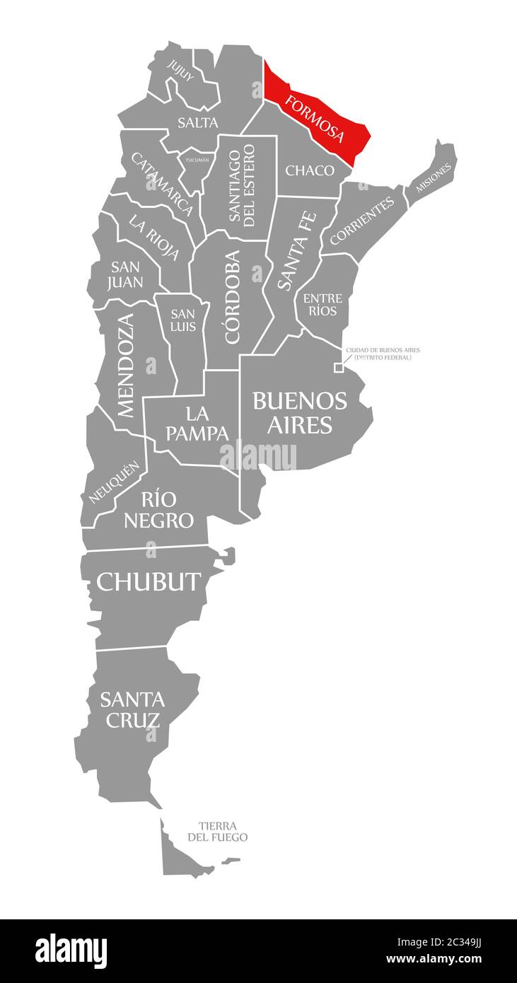Map formosa province argentina hires stock photography and images Alamy