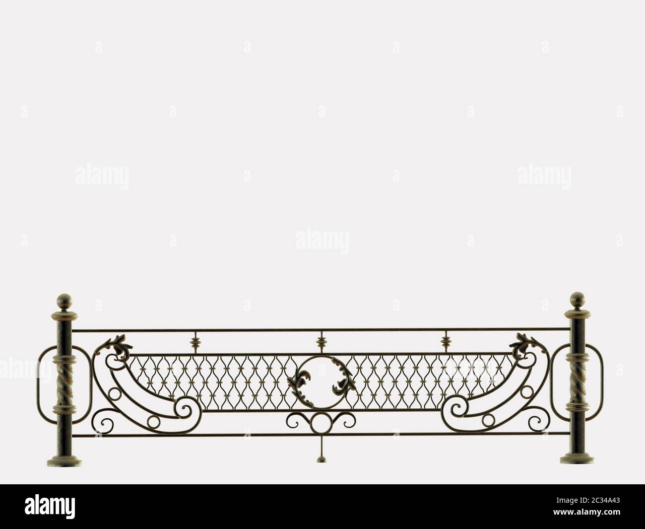 White fences hi-res stock photography and images - Alamy