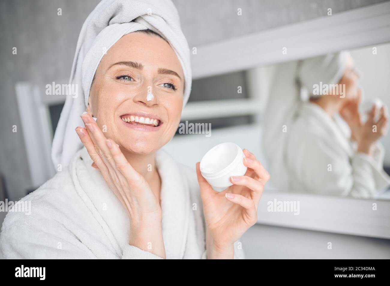 Cosmetology, skin care, face treatment, spa, natural beauty concept