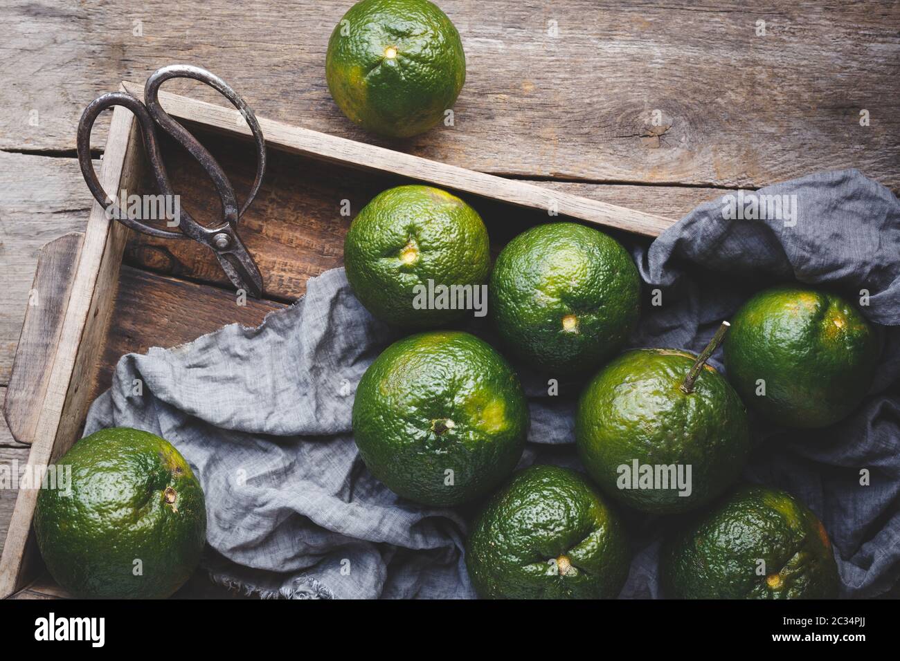 King mandarin fruit Stock Photo