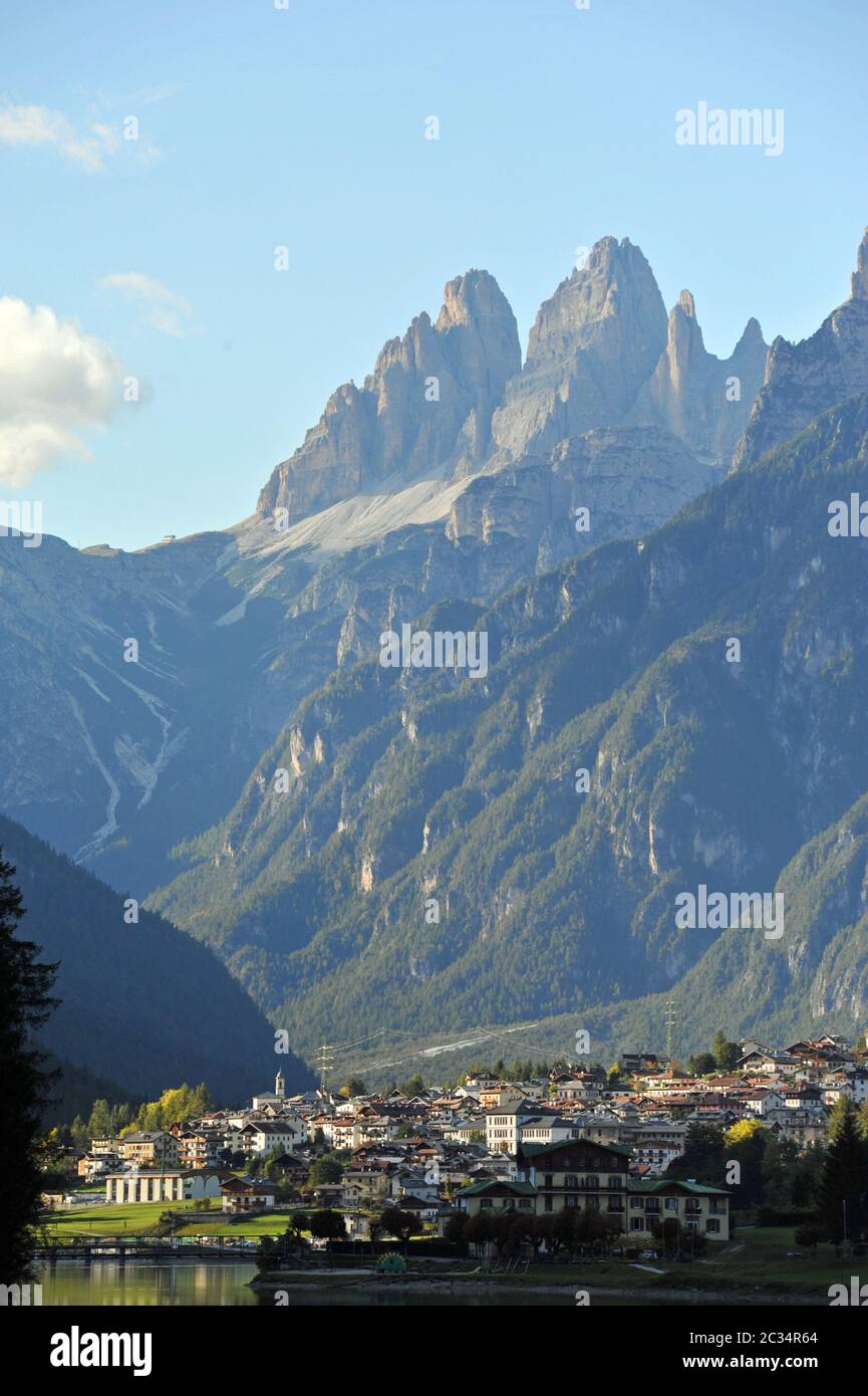 Lago di Santa Caterina in Italy Stock Photo
