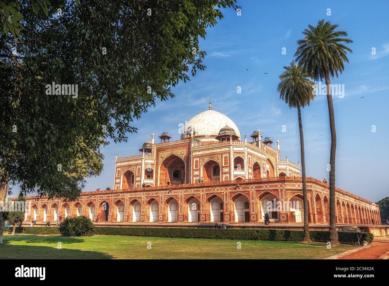 humayun's tomb in new delhi Stock Photo