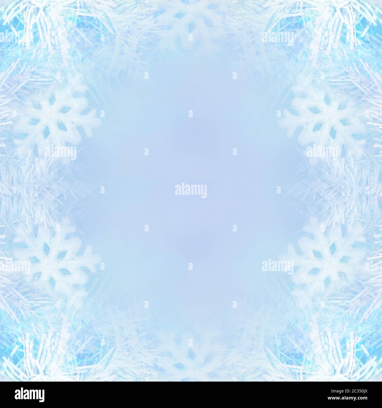 christmas background concept design of white snowflake and snow with ...