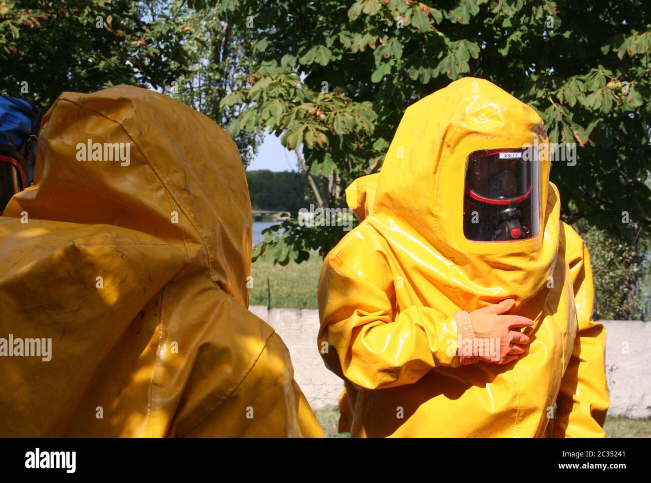 Biohazard Suit Adult Yellow main image 0