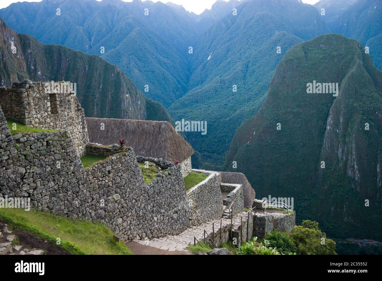 Machu picchu entrance hi-res stock photography and images - Alamy
