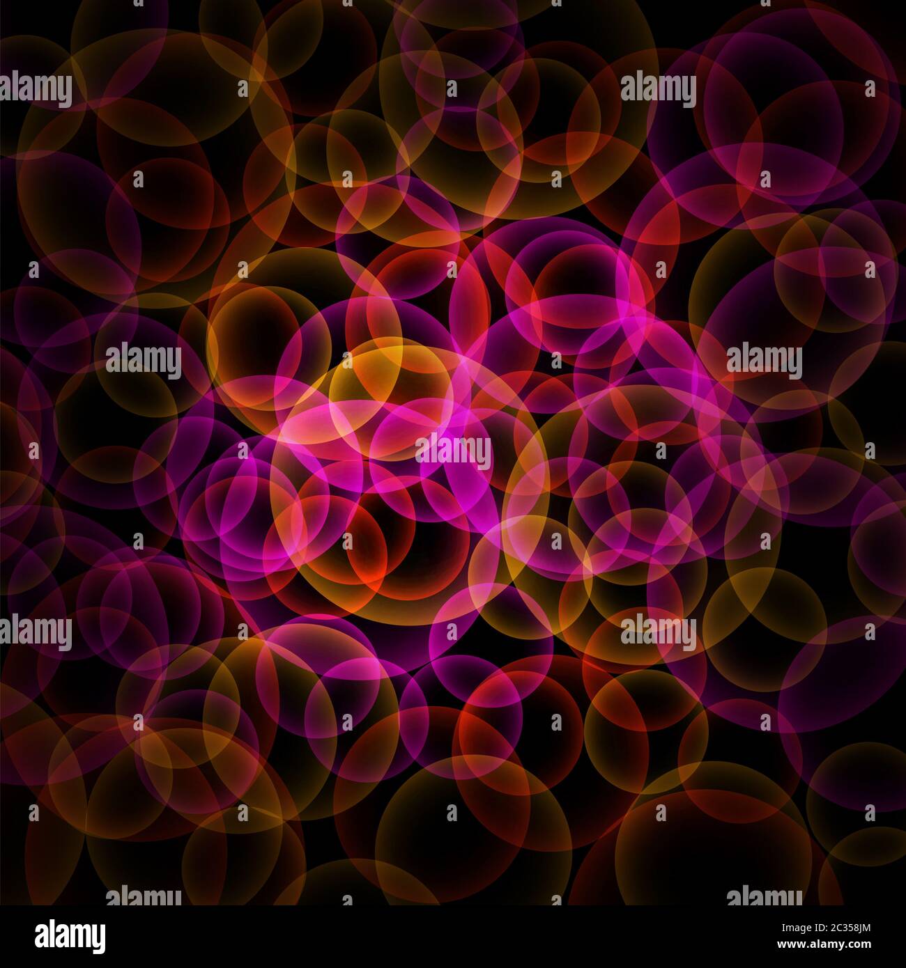 abstract glowing background with bright circles Stock Photo - Alamy