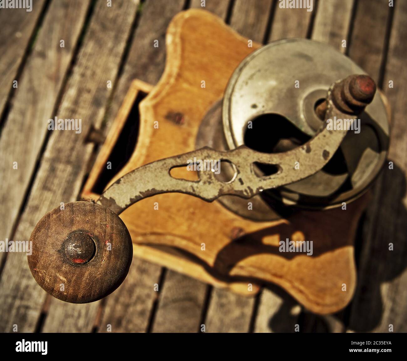 Coffee Grinder Stock Photo
