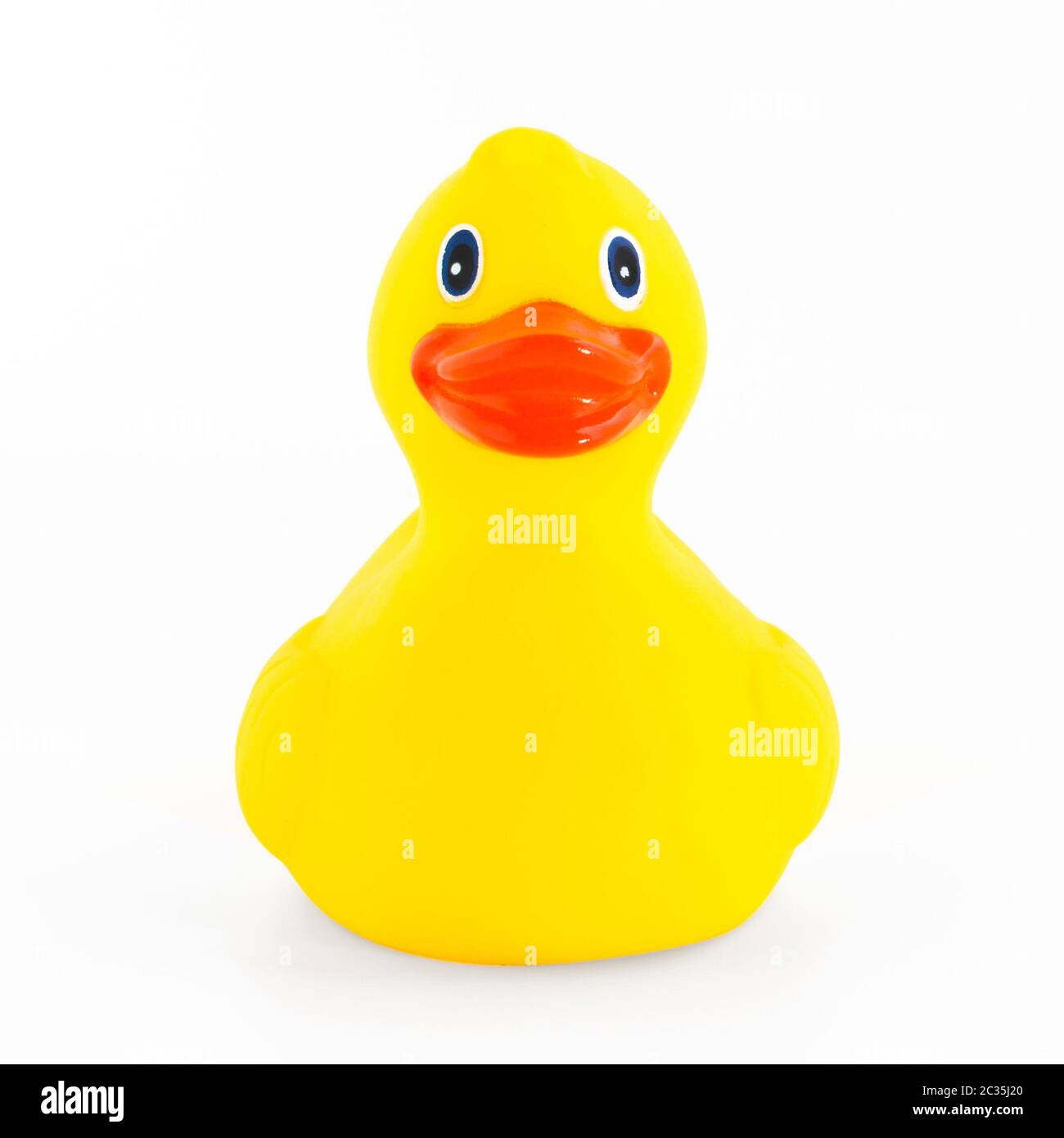 Yellow rubber duck Stock Photo