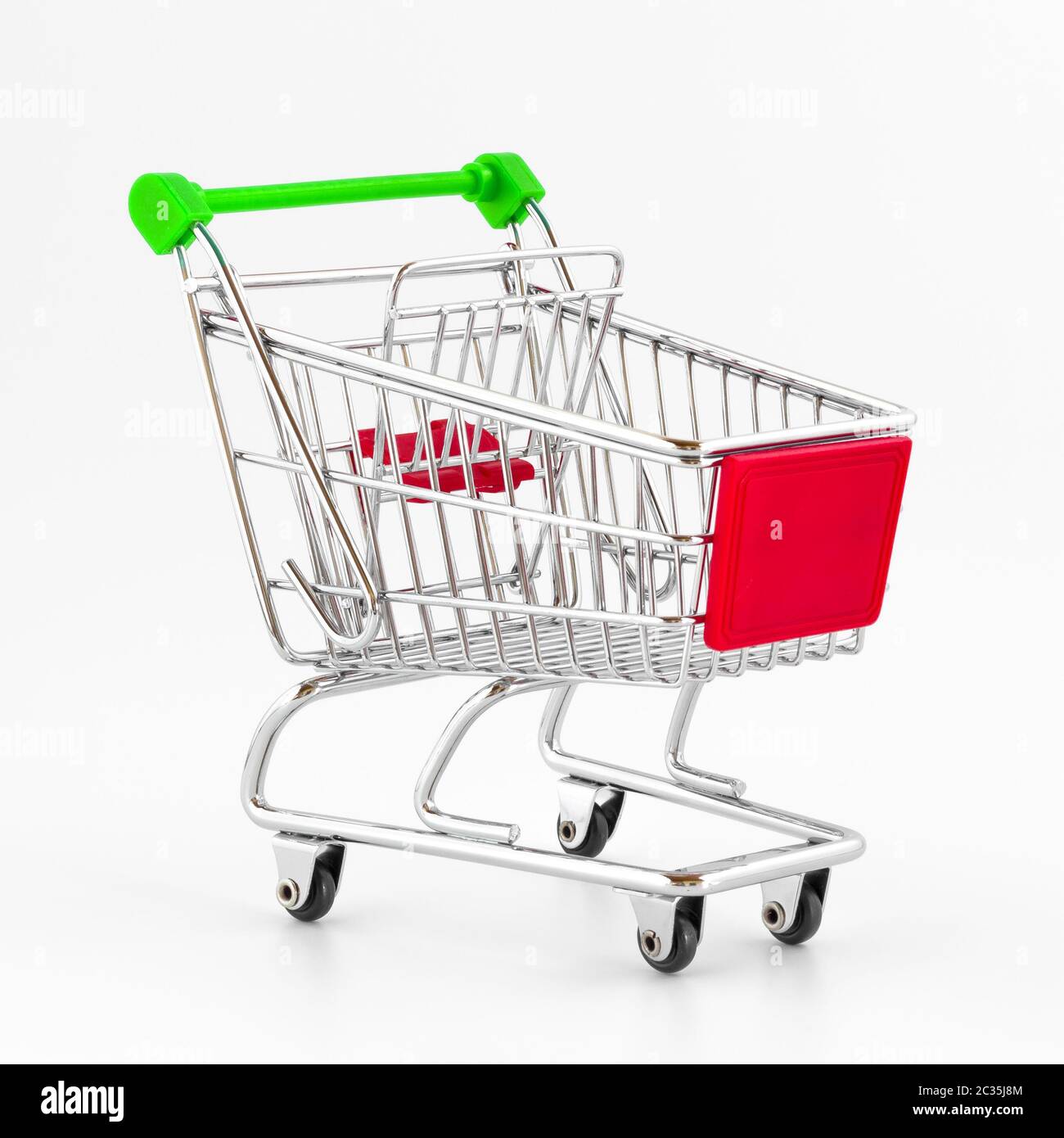 Italian shopping cart Stock Photo